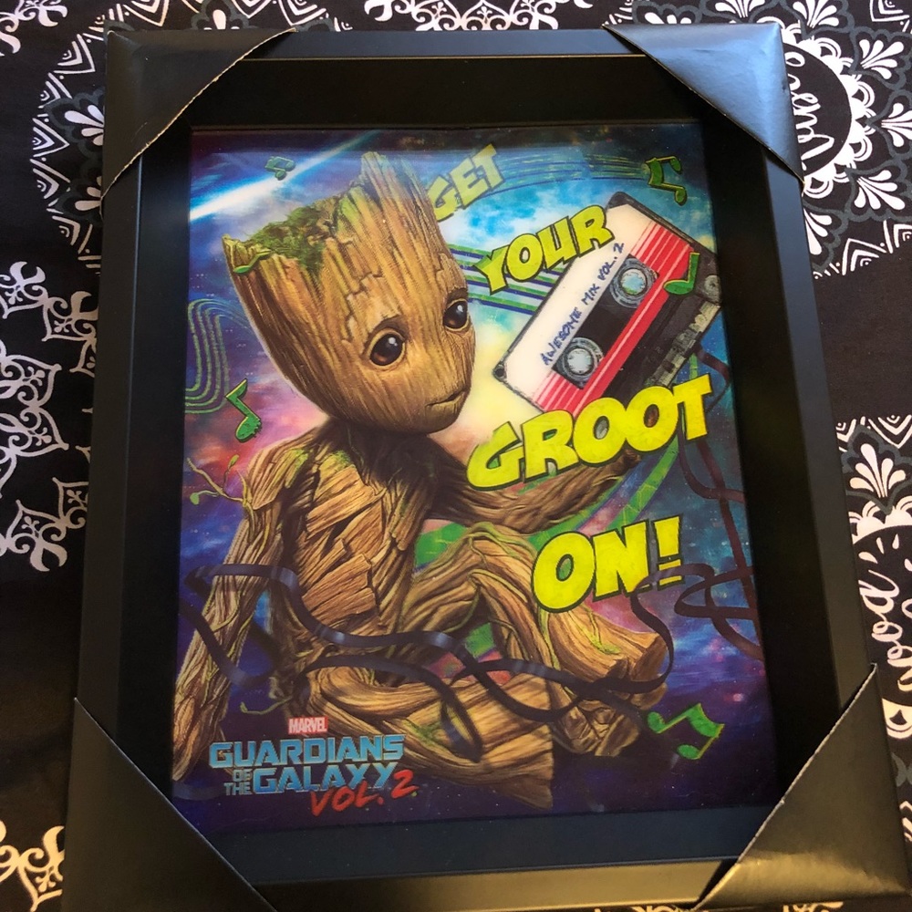 Groot 3-D Wall Art